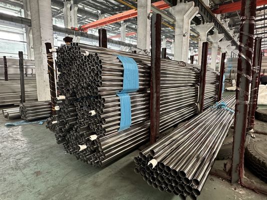 SUS 304 201 4 Inch Stainless Steel Pipe Tube 25mm Bending Processing Service Round Shape